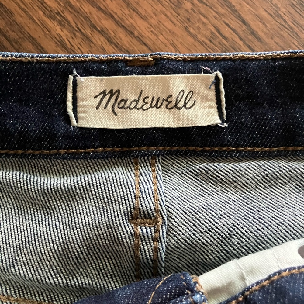 Madewell Dark Blue Denim Jeans